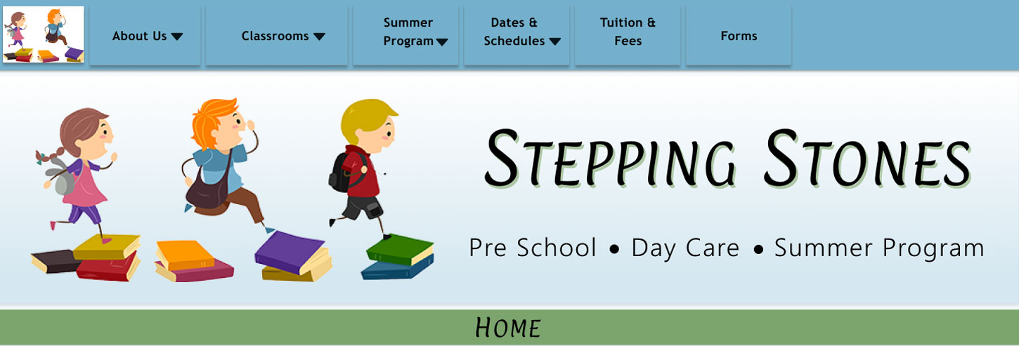 Picure of Stepping Stones Home Page