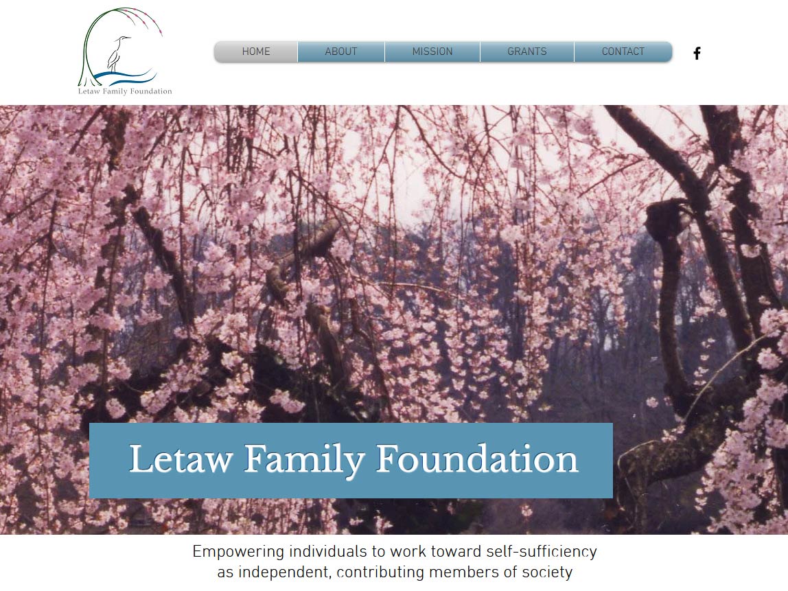 Picure of Letaw Family Foundation Home Page